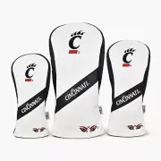 NEW PRG GOLF CINCINNATI BEARCATS Set of 3 DRIVER, FAIRWAY & RESCUE HEAD COVER'S