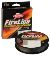 New Berkley Fireline Superline Thermally Fused Tough 8lb 125 yards Smoke