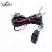 Rear Light Rocker Switch Wiring Harness Kit (2 LEAD) For Polaris Ranger ATV UTV