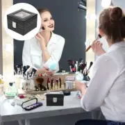 2 Grids Watch Box Child Travel Portable Storage Case Jewelry Display Organizer