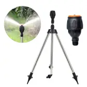 360° Tripod Telescopic Automatic Rotating Irrigation Nozzle For Lawn Watering