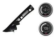 SAAS pillar pod boost/vacuum water temp gauges for Mitsubishi Triton MQ MR (for: Mitsubishi)