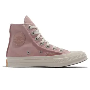 Converse 帆布鞋 Chuck 70 HI 女鞋 粉紅 馬卡龍 高筒 1970 三星標 奶油底 不修邊 立體車線 572612C