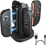 Maecker Grip Charger for Nintendo Switch 2 Charging Dock for Switch Joycon Station for NS 2 Accessories 2025