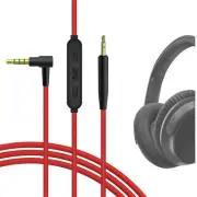 Geekria Audio Cable with Mic for Bose SoundTrue II, QC45, QC35 , QC Ultra (4 ft)