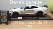 Maisto ERTL Maisto, Die Cast Cars 1:18 Scale 2020 Shelby GT 500 White