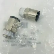 LOT OF 2 PUSH-TO-CONNECT TUBE KP23903 ¼ BSPT X ¼"
