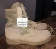 US Army Combat Boots Hot Weather Men's Size 13. 5 Wide Vibram Soles New Unissued