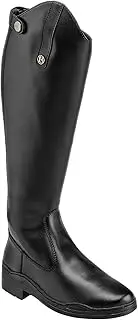 [Brogini] Adults Modena Synthetic Extra Wide Long Boots (UK Size: 5 UK) (Black)