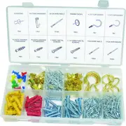 Swordfish 31380 - 600pc Home Picture Hardware Hanging Mounting Assortment