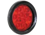 NEW BUYERS 4 INCH RED ROUND STOP/TURN/TAIL LIGHT WITH 10 LEDS KIT 5624110