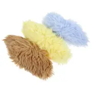 3pcs Toys Interactive Cat Toys Fluffy Strip Kitten Toy Cat Chew Toys