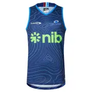 Auckland Blues 2025 Super Rugby Classic Pro Training Singlet Sizes S-3XL!