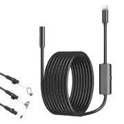 Endoscope Camera IP67 8MM Hard Wire Pipeline Inspection Borescope with 86515
