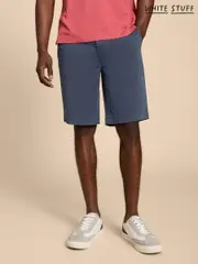 White Stuff Blue Sutton Chino Shorts (D71938) | $104