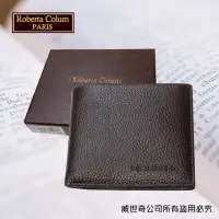 在飛比找momo購物網優惠-【Roberta Colum】諾貝達 男用皮夾 短夾 專櫃皮