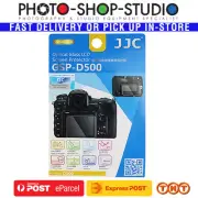 JJC Ultra-Thin Optical Glass LCD Screen Protector GSP-D500 for Nikon D500 (Adhes