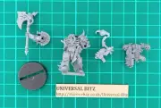 Chosen Power Axe Dark Vengeance Chaos Space Marines Warhammer 40K RARE OOP G3 A