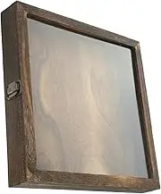 COMNESTBI Insect Display Case Retro Wooden Specimen Holder with Transparent Lid for Collectors Multi Functional Box for Insect Specimens Jewelry Coins and Crafts