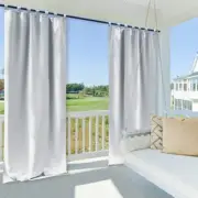 NICETOWN Outdoor Patio Curtain Waterproof - Thermal Insulated Mildew Resistant