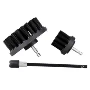 3Pcs Drill Brush Attachment Set Power Scrubber Brush Cleaning Kit for Cleaning