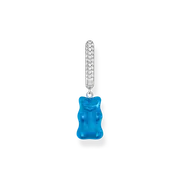 Buy Single hoop earring medium sized with blue goldbear by Thomas Sabo online - THOMAS SABO Australia