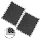 Aluminum Carbon Combination Range Hood Filter for Improved Air Pack of 2