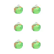 6PK Dudley's World Of Pets Small Pet Exercise Wheel Rat/Hamster Play Toy Green
