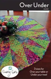 Over Under Quilt Pattern by Susan Emory for Swirly Girls Design