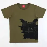 Godzilla | OJICO Collaboration T-shirt "All Star" Khaki Color TOHO Godzilla JP