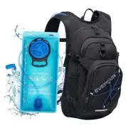 Hydration Backpack 18L with Water Bladder 2L/3L Hiking Water 3L Bladder Black