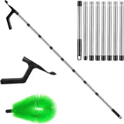Gutter Cleaning Tool, 320Cm Extendable Roof Gutter Cleaner Equipment, Gutter Cle