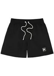 Palm Angels Logo Shell Swim Shorts - Black L