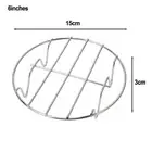 High quality Silver Stainless Steel Rack for 6789 Inch Air Fryer Accessory