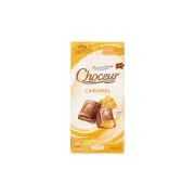 Choceur Caramel Filled Milk Chocolate Block Bar 200g - Aldi Chocolate