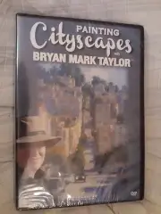 PAINTING CITYSCAPES WITH BRYAN MARK TAYLOR~2013 NEW SEALED DVD~ART INSTRUCTIONAL