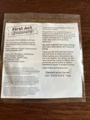 First Act Discovery Kid’s Replacement Guitar Strings E & B New