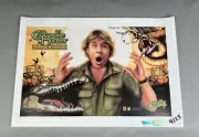Bally Crocodile Hunter Pinball Translite #9/25 PROTOTYPE Machine NOS Art Artwork