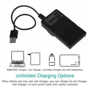 Camera Battery Charger For Olympus LI-50B USB Charger X8C0