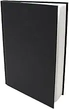 Artway Studio – Casebound A5 Sketchbook – Portrait - 92 Sides/46 Pages of 170gsm Cartridge Paper – Black Hardback Sketchbook