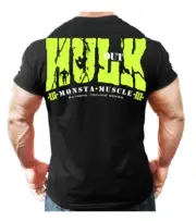 New Authentic Monsta Hulk Out Feel The Rush Men T-Shirt