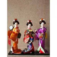 在飛比找ETMall東森購物網優惠-日本藝妓絹人偶和服娃娃日式歌舞伎人形擺件料理餐廳壽司店鋪裝飾