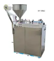 110V 10-100ml Automatic Quantitative Paste Liquid Filling Machine 20-30 Bags PM
