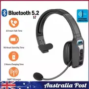 2025 Trucker Bluetooth Headset w/Microphone Wireless Business Driver Headphones