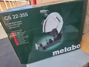 New Metabo Cs 22-355 Corded 15 Amp Chop Saw,14 In Blade