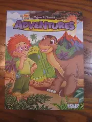 Burger King - Land Before Time - Adventures Leaflet - Vol. 8 Issue 4 - 1997