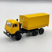 Kamaz 4310 yellow tent scale 1/87 HO