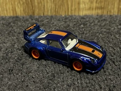Hot Wheels Super Treasure Hunt 2016 Porsche 993 GT2 Blue #114 Loose