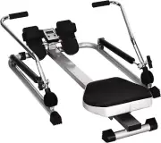Total Motion Rowing Machine Rower with LCD Monitor, Adjustable Hydraulic Cylinde