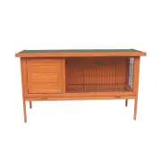 Little Buddies Wooden Pet Rabbit Hutch 2 Sections - Large